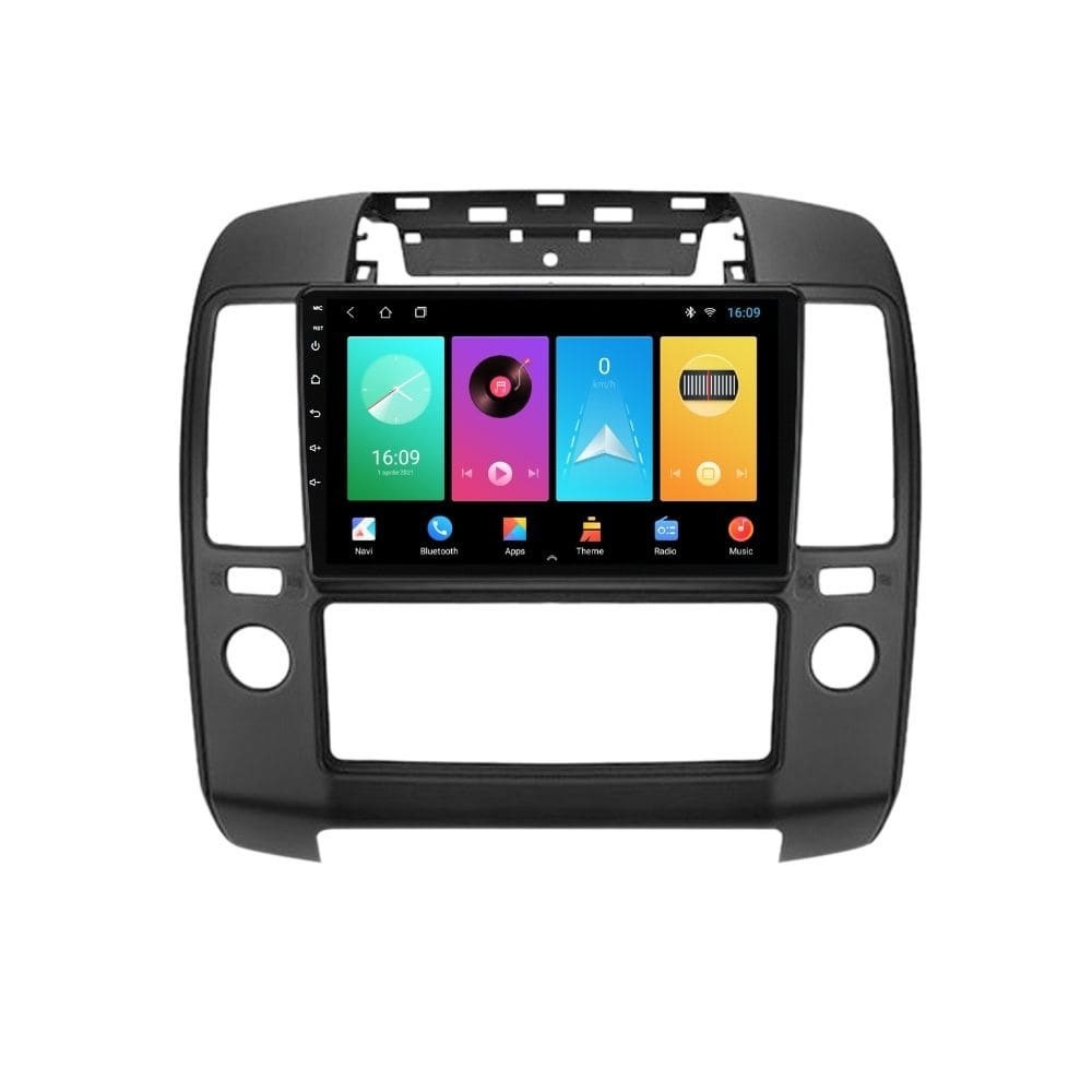 Navigatie dedicata cu Android Nissan Navara D40 2004 - 2014 fara navigatie originala, 1GB RAM, Radio GPS Dual Zone, Display HD IPS 9" Touchscreen, Internet Wi-Fi, Bluetooth, MirrorLink, USB