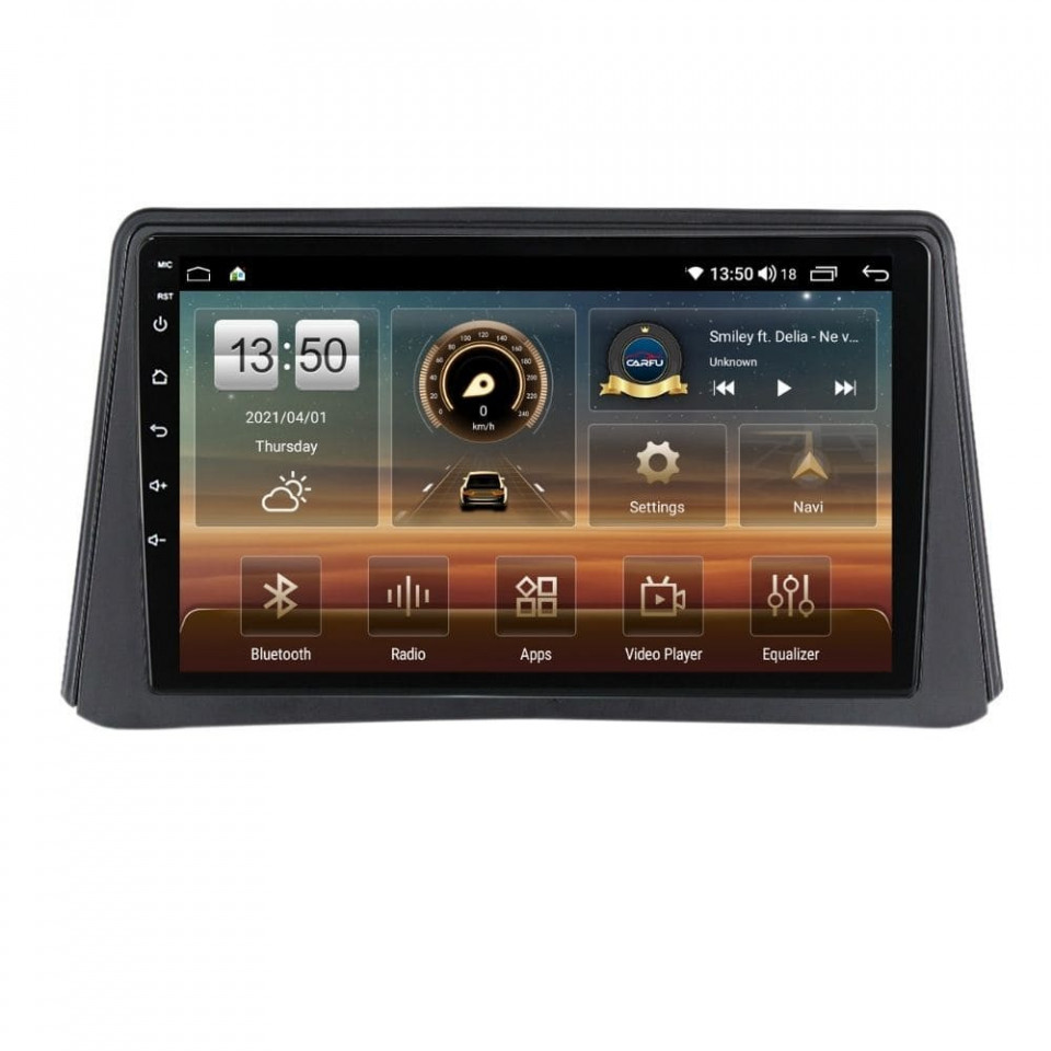 Navigatie dedicata cu Android Opel Mokka A 2012 - 2016, 8GB RAM, Radio GPS Dual Zone, Display HD QLED 9" Touchscreen, Internet Wi-Fi si slot SIM 4G, Bluetooth, MirrorLink, USB