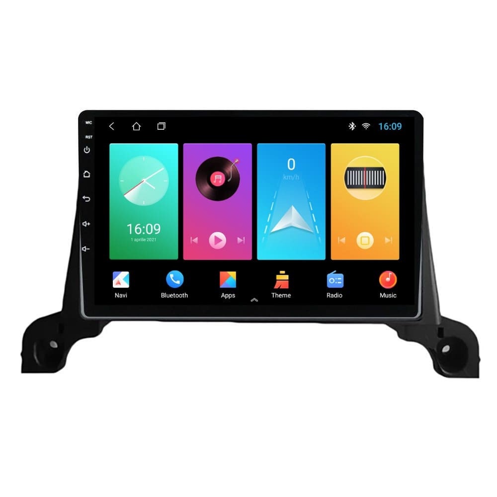 Navigatie dedicata cu Android Peugeot 3008 2016 - 2020, 2GB RAM, Radio GPS Dual Zone, Display HD IPS 9" Touchscreen, Internet Wi-Fi, Bluetooth, MirrorLink, USB