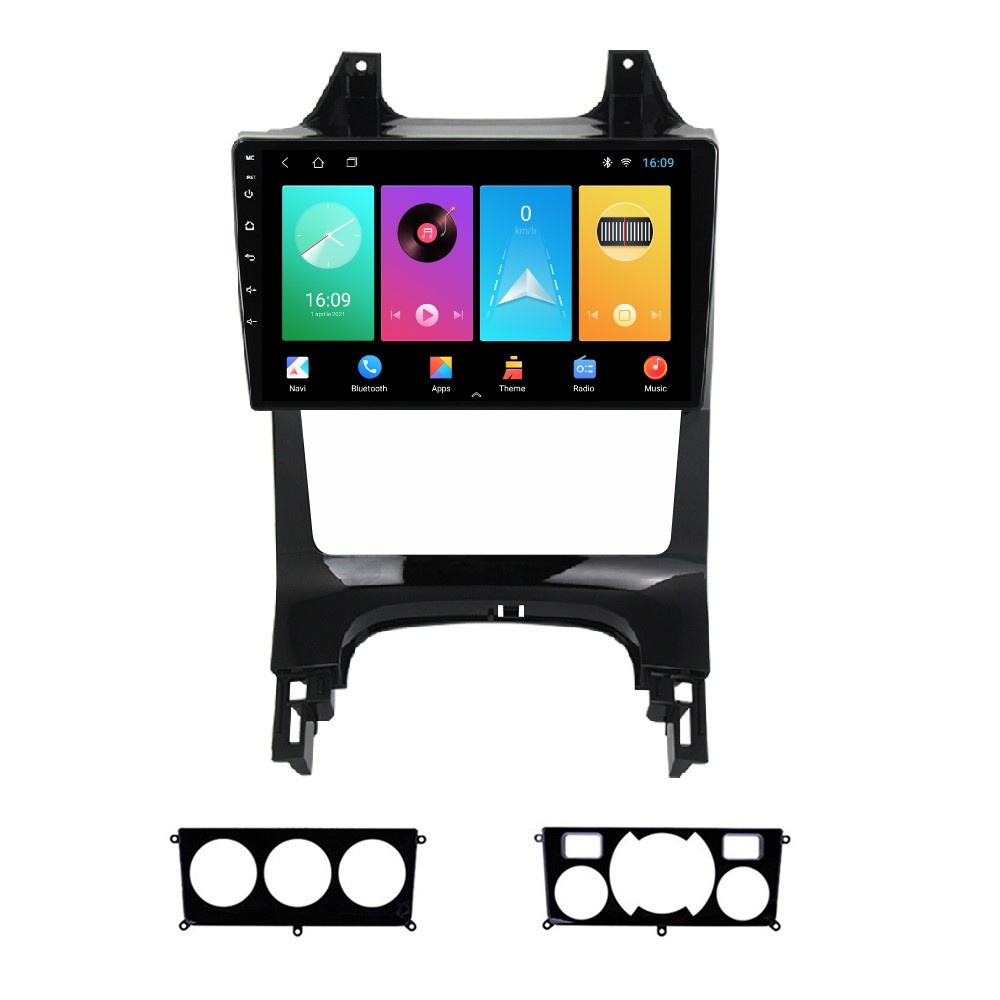 Navigatie dedicata cu Android Peugeot 5008 2009 - 2016, 1GB RAM, Radio GPS Dual Zone, Display HD IPS 9" Touchscreen, Internet Wi-Fi, Bluetooth, MirrorLink, USB