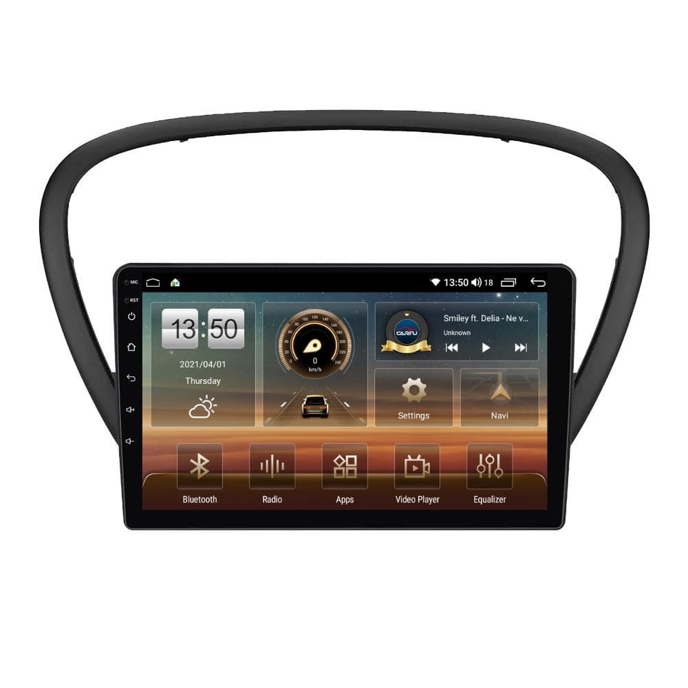Navigatie dedicata cu Android Peugeot 607 2004 - 2011, 4GB RAM, Radio GPS Dual Zone, Display HD QLED 9" Touchscreen, Internet Wi-Fi si slot SIM 4G, Bluetooth, MirrorLink, USB