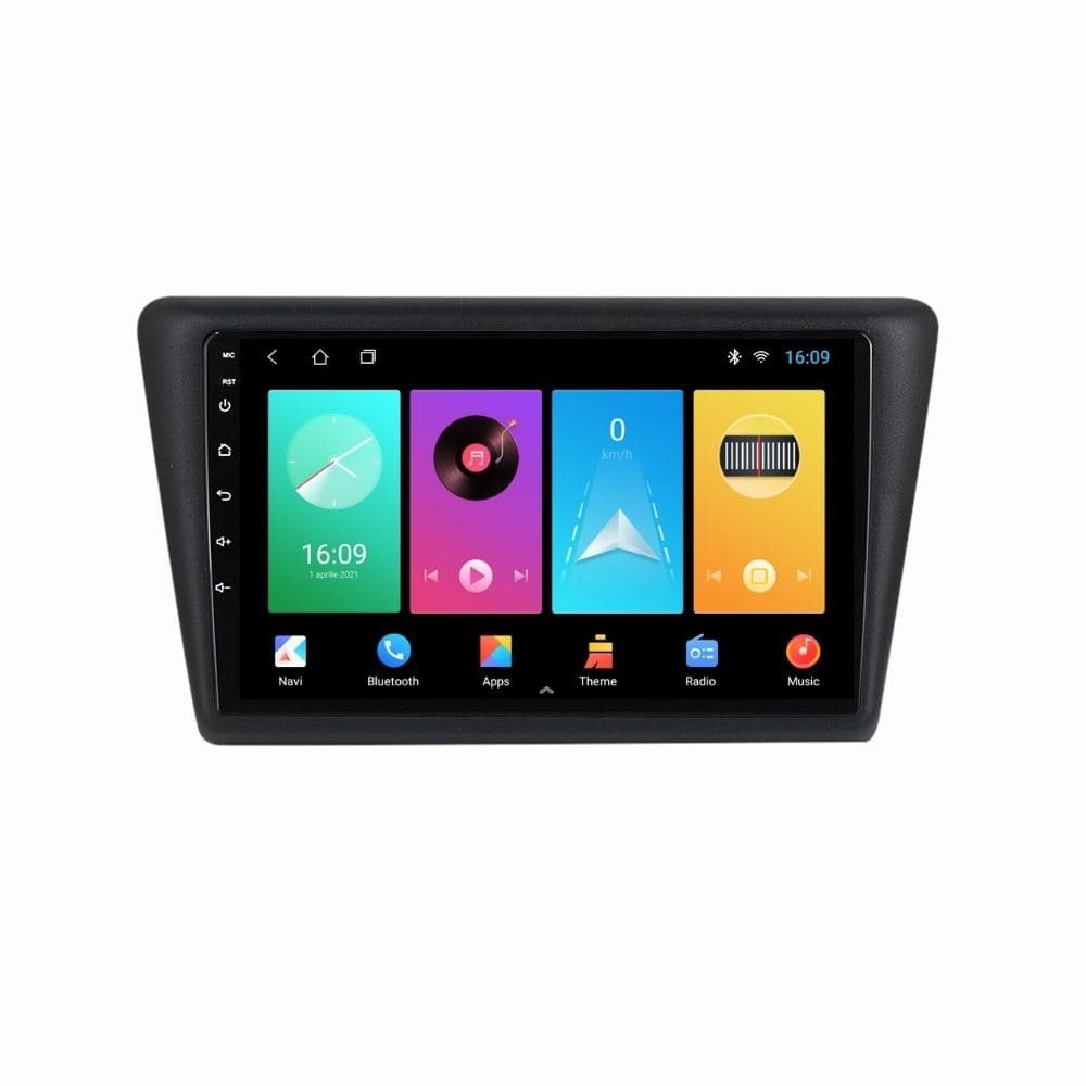 Navigatie dedicata cu Android Seat Toledo IV 2012 - 2019, 2GB RAM, Radio GPS Dual Zone, Display HD IPS 9" Touchscreen, Internet Wi-Fi, Bluetooth, MirrorLink, USB