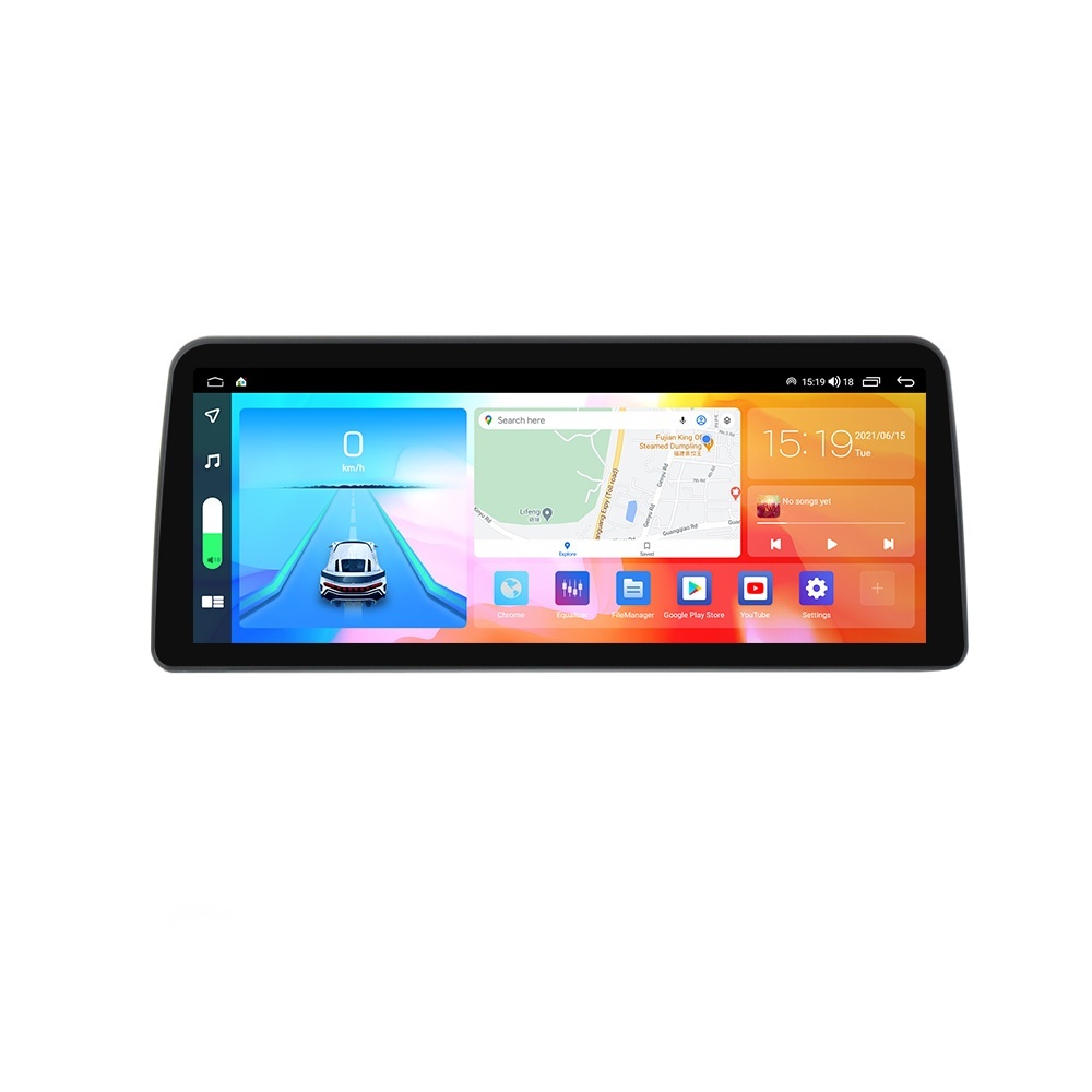 Navigatie dedicata cu Android Ssangyong Kyron 2005 - 2011, 8GB RAM, Radio GPS Dual Zone, Display QLED 12.3" Touchscreen, Internet Wi-Fi si slot SIM 4G, Bluetooth, MirrorLink, USB