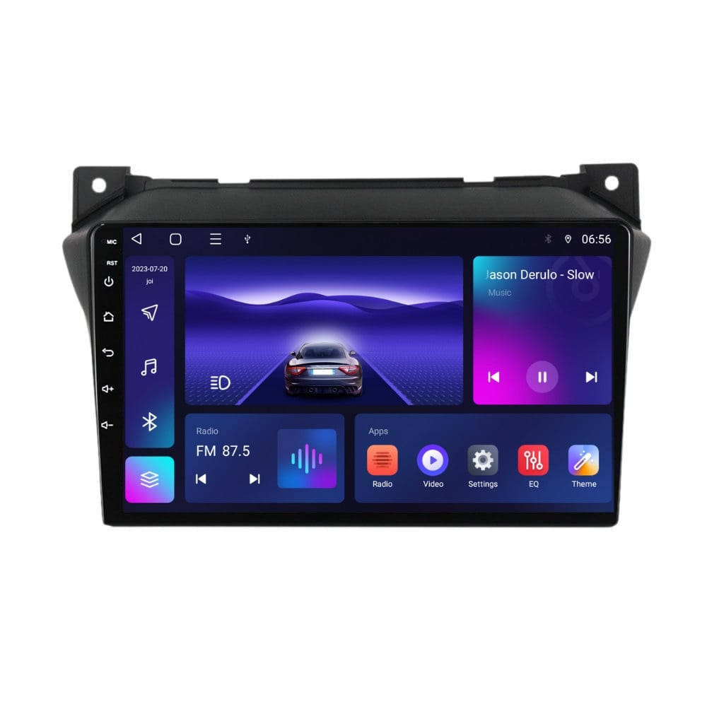 Navigatie dedicata cu Android Suzuki Alto VII 2009 - 2016, 3GB RAM, Radio GPS Dual Zone, Display HD QLED 9" Touchscreen, Internet Wi-Fi si slot SIM 4G, Bluetooth, MirrorLink, USB