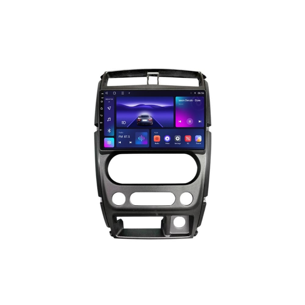 Navigatie dedicata cu Android Suzuki Jimny 2005 - 2018, 3GB RAM, Radio GPS Dual Zone, Display HD QLED 9" Touchscreen, Internet Wi-Fi si slot SIM 4G, Bluetooth, MirrorLink, USB