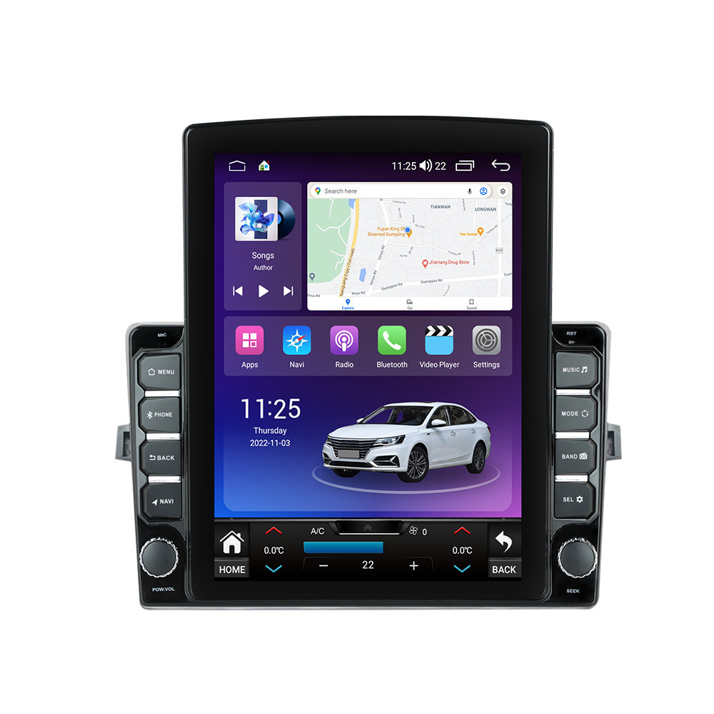 Navigatie dedicata cu Android Toyota Verso 2009 - 2018, 8GB RAM, Radio GPS Dual Zone, Touchscreen IPS 9.7" HD tip Tesla, Internet Wi-Fi si slot SIM 4G, Bluetooth, MirrorLink, USB