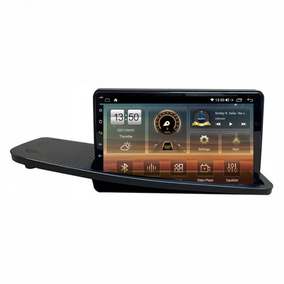 Navigatie dedicata cu Android Volvo V70 III 2007 - 2012 cu navigatie originala, 8GB RAM, Radio GPS Dual Zone, Display HD QLED 9" Touchscreen, Internet Wi-Fi si slot SIM 4G, Bluetooth, MirrorLink, USB