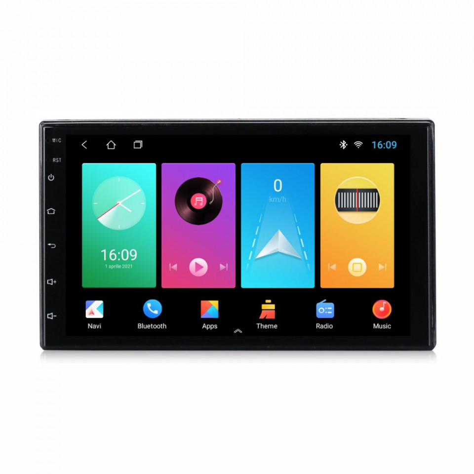 Navigatie dedicata cu Android VW Fox 2003 - 2016, 1GB RAM, Radio GPS Dual Zone, Display HD 7" Touchscreen, Internet Wi-Fi, Bluetooth, MirrorLink, USB