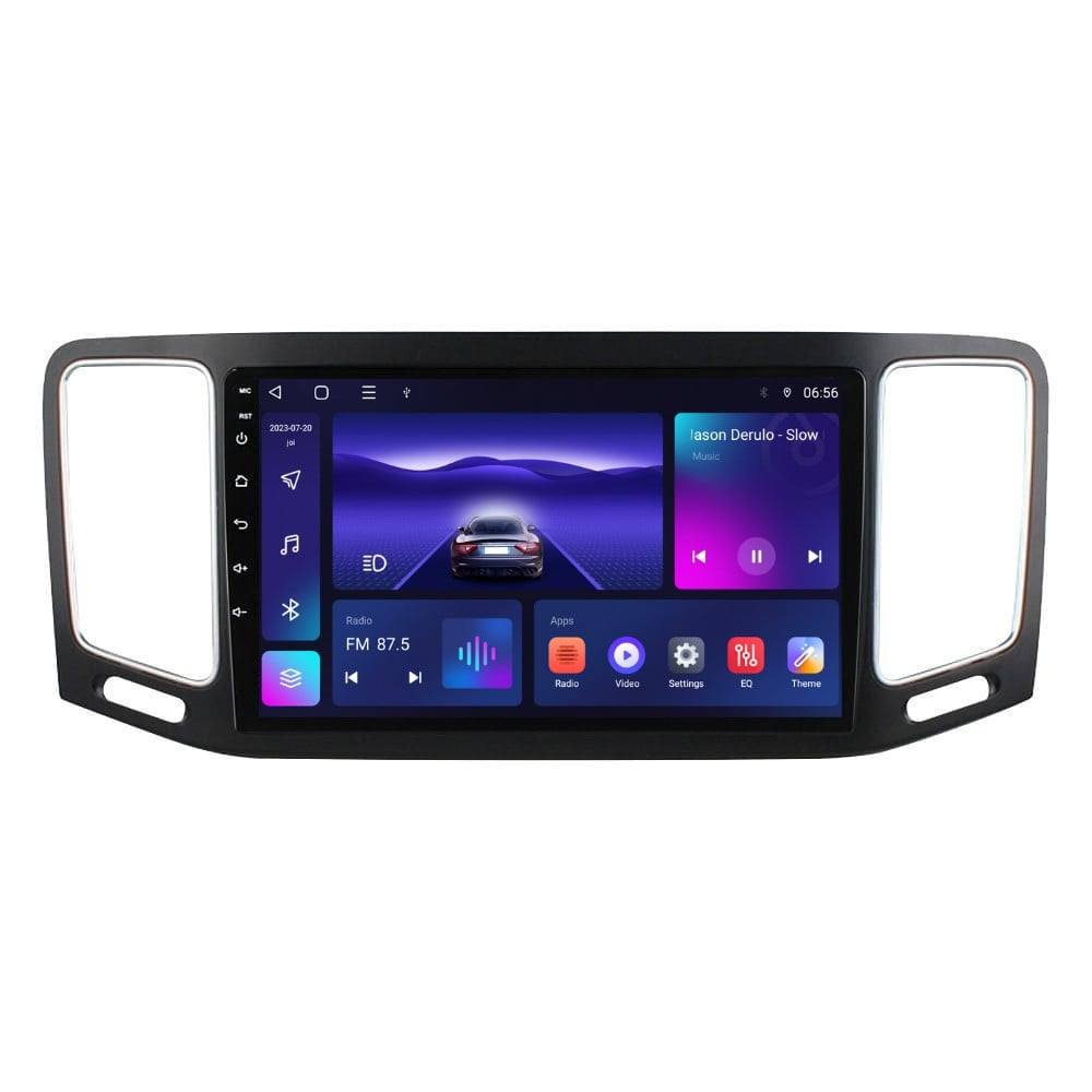 Navigatie dedicata cu Android VW Sharan dupa 2010, 3GB RAM, Radio GPS Dual Zone, Display HD QLED 9'' Touchscreen, Internet Wi-Fi si slot SIM 4G, Bluetooth, MirrorLink, USB