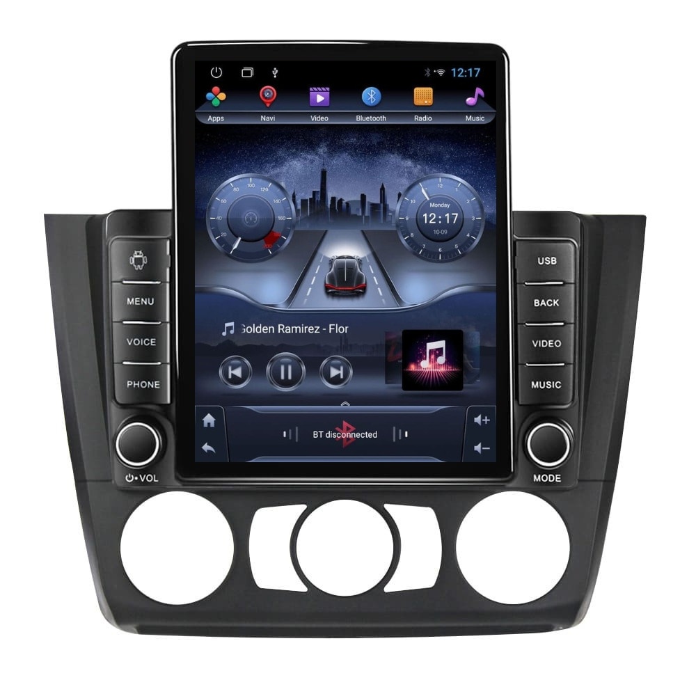 Navigatie dedicata cu Android BMW Seria 1 (E81 / E87) 2007 - 2013, clima manuala, 2GB RAM, Radio GPS Dual Zone, Touchscreen IPS 9.7" HD tip Tesla, Internet Wi-Fi, Bluetooth, MirrorLink, USB
