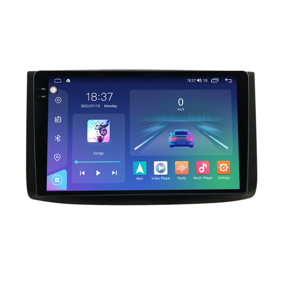 Navigatie dedicata cu Android Chevrolet Aveo 2006 - 2011, 8GB RAM, Radio GPS Dual Zone, Display 2K QLED 9.5" Touchscreen, Internet Wi-Fi si slot SIM 4G, Bluetooth, MirrorLink, USB