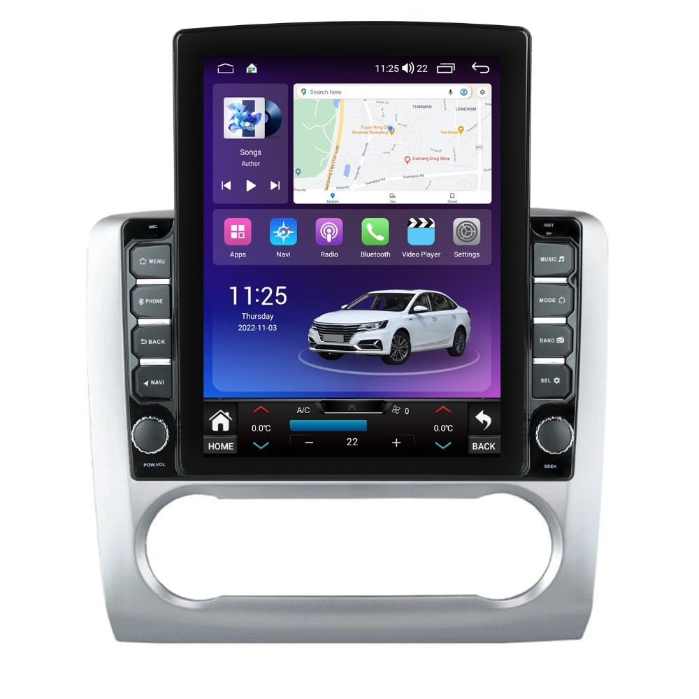 Navigatie dedicata cu Android Ford Focus II 2004 - 2011, clima automata, 8GB RAM, Radio GPS Dual Zone, Touchscreen IPS 9.7" HD tip Tesla, Internet Wi-Fi si slot SIM 4G, Bluetooth, MirrorLink, USB