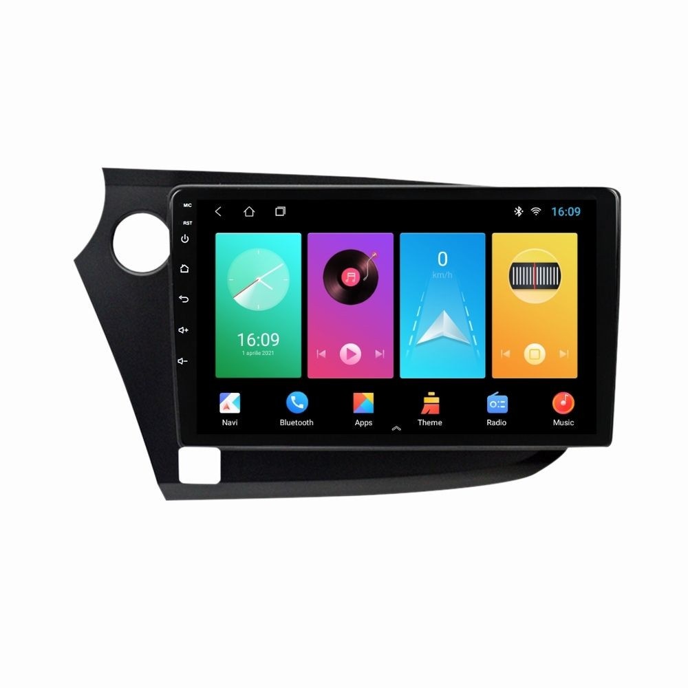 Navigatie dedicata cu Android Honda Insight 2009 - 2014 , 2GB RAM, Radio GPS Dual Zone, Display HD IPS 9" Touchscreen, Internet Wi-Fi, Bluetooth, MirrorLink, USB