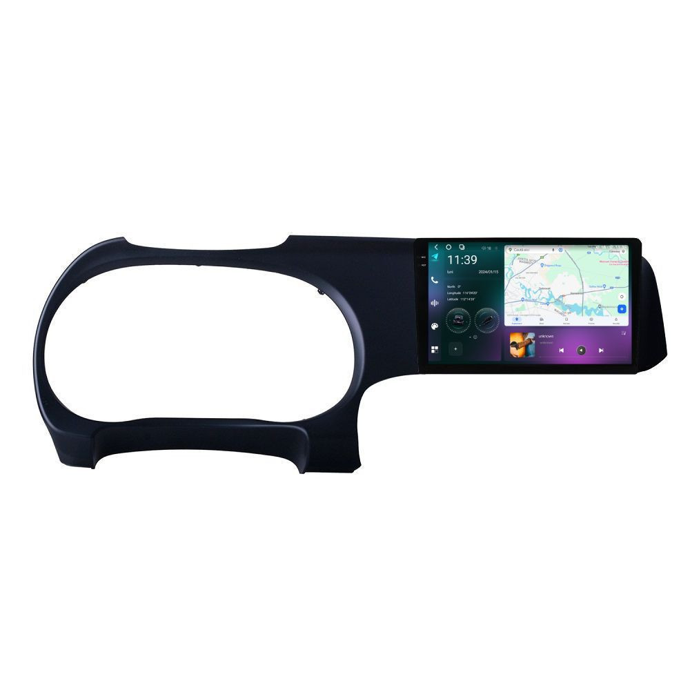 Navigatie dedicata cu Android Hyundai i10 dupa 2020, 12GB RAM, Radio GPS Dual Zone, Display 2K QLED 9.5" Touchscreen, Internet Wi-Fi si slot SIM 4G, Bluetooth, MirrorLink, USB