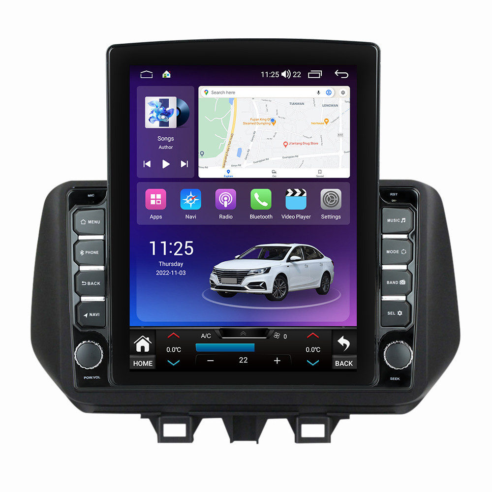 Navigatie dedicata cu Android Hyundai Tucson 2018 - 2020, 8GB RAM, Radio GPS Dual Zone, Touchscreen IPS 9.7" HD tip Tesla, Internet Wi-Fi si slot SIM 4G, Bluetooth, MirrorLink, USB