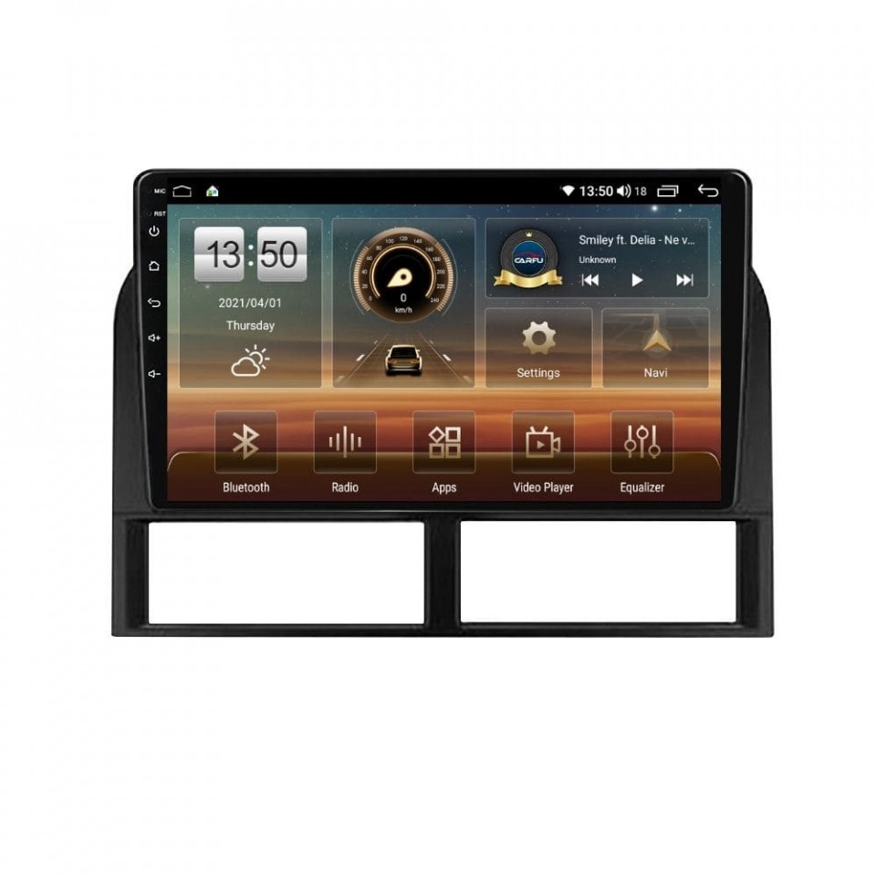 Navigatie dedicata cu Android Jeep Grand Cherokee II 1998 - 2005, 8GB RAM, Radio GPS Dual Zone, Display HD QLED 9" Touchscreen, Internet Wi-Fi si slot SIM 4G, Bluetooth, MirrorLink, USB