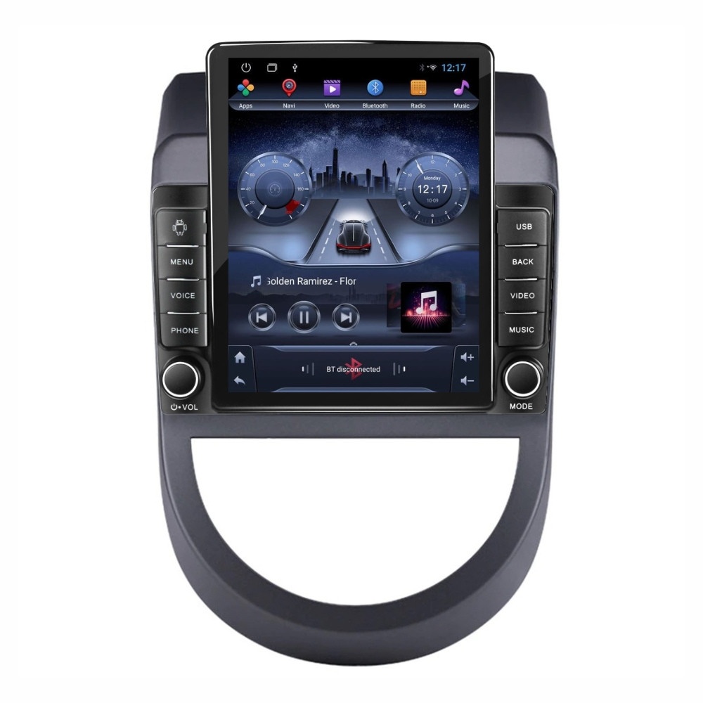 Navigatie dedicata cu Android Kia Soul 2009 - 2013, 2GB RAM, Radio GPS Dual Zone, Touchscreen IPS 9.7" HD tip Tesla, Internet Wi-Fi, Bluetooth, MirrorLink, USB