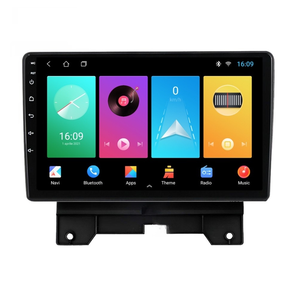 Navigatie dedicata cu Android Land Rover Range Rover Sport I 2009 - 2013, 1GB RAM, Radio GPS Dual Zone, Display HD IPS 9" Touchscreen, Internet Wi-Fi, Bluetooth, MirrorLink, USB