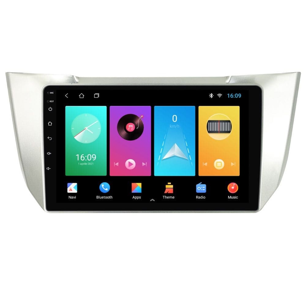 Navigatie dedicata cu Android Lexus RX 2003 - 2009, 1GB RAM, Radio GPS Dual Zone, Display HD IPS 9" Touchscreen, Internet Wi-Fi, Bluetooth, MirrorLink, USB