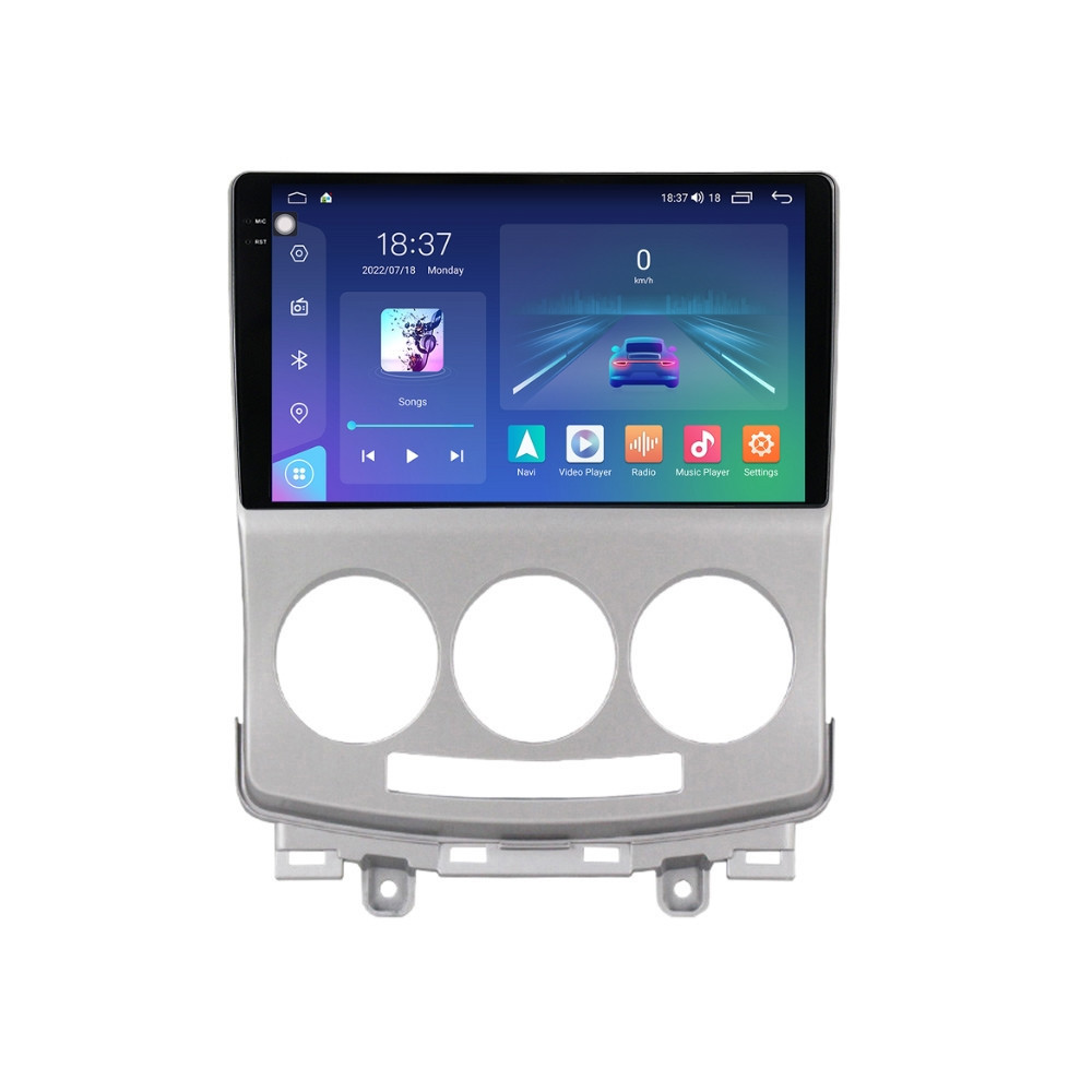 Navigatie dedicata cu Android Mazda 5 2005 - 2010, 8GB RAM, Radio GPS Dual Zone, Display 2K QLED 9.5" Touchscreen, Internet Wi-Fi si slot SIM 4G, Bluetooth, MirrorLink, USB