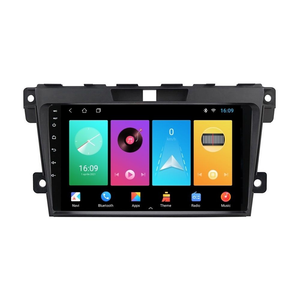 Navigatie dedicata cu Android Mazda CX-7 2006 - 2015, 2GB RAM, Radio GPS Dual Zone, Display HD IPS 9" Touchscreen, Internet Wi-Fi, Bluetooth, MirrorLink, USB