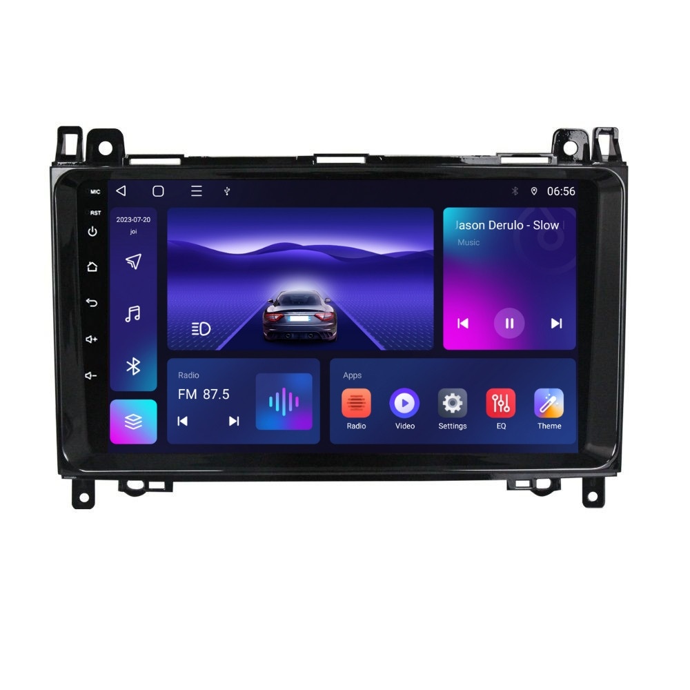 Navigatie dedicata cu Android Mercedes B-Class W245 2005 - 2011, 4GB RAM, Radio GPS Dual Zone, Display HD IPS 9" Touchscreen, Internet Wi-Fi, Bluetooth, MirrorLink, USB