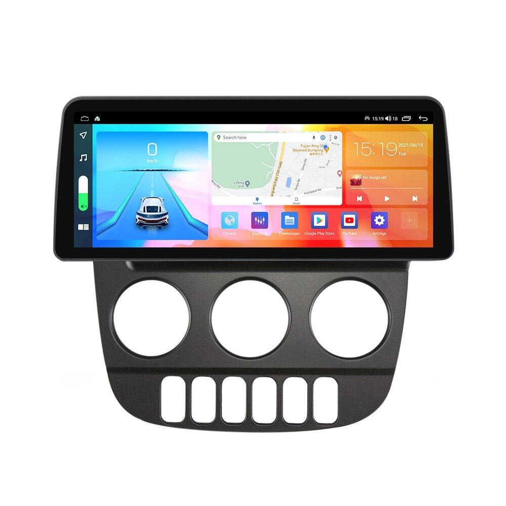 Navigatie dedicata cu Android Mercedes ML W163 2001 - 2005, 8GB RAM, Radio GPS Dual Zone, Display QLED 12.3" Touchscreen, Internet Wi-Fi si slot SIM 4G, Bluetooth, MirrorLink, USB