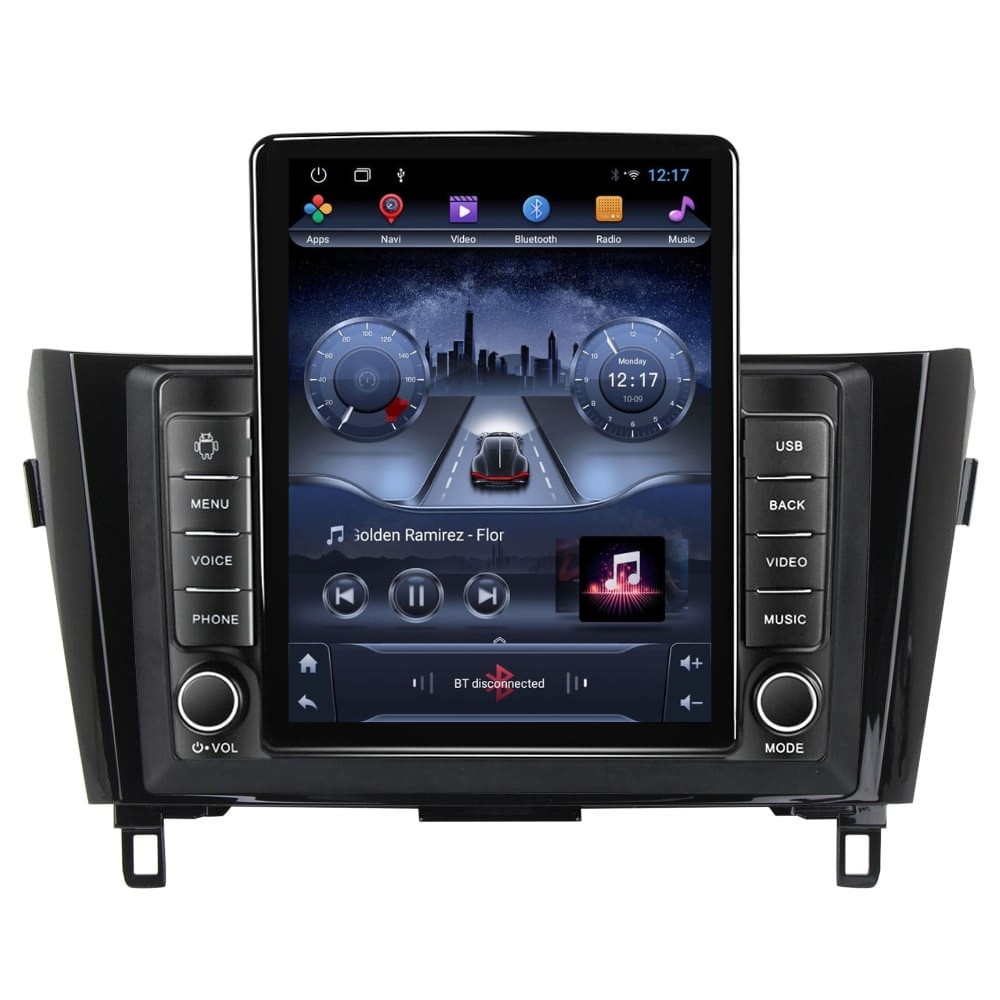 Navigatie dedicata cu Android Nissan Qashqai II 2014 - 2021, 2GB RAM, Radio GPS Dual Zone, Touchscreen IPS 9.7" HD tip Tesla, Internet Wi-Fi, Bluetooth, MirrorLink, USB