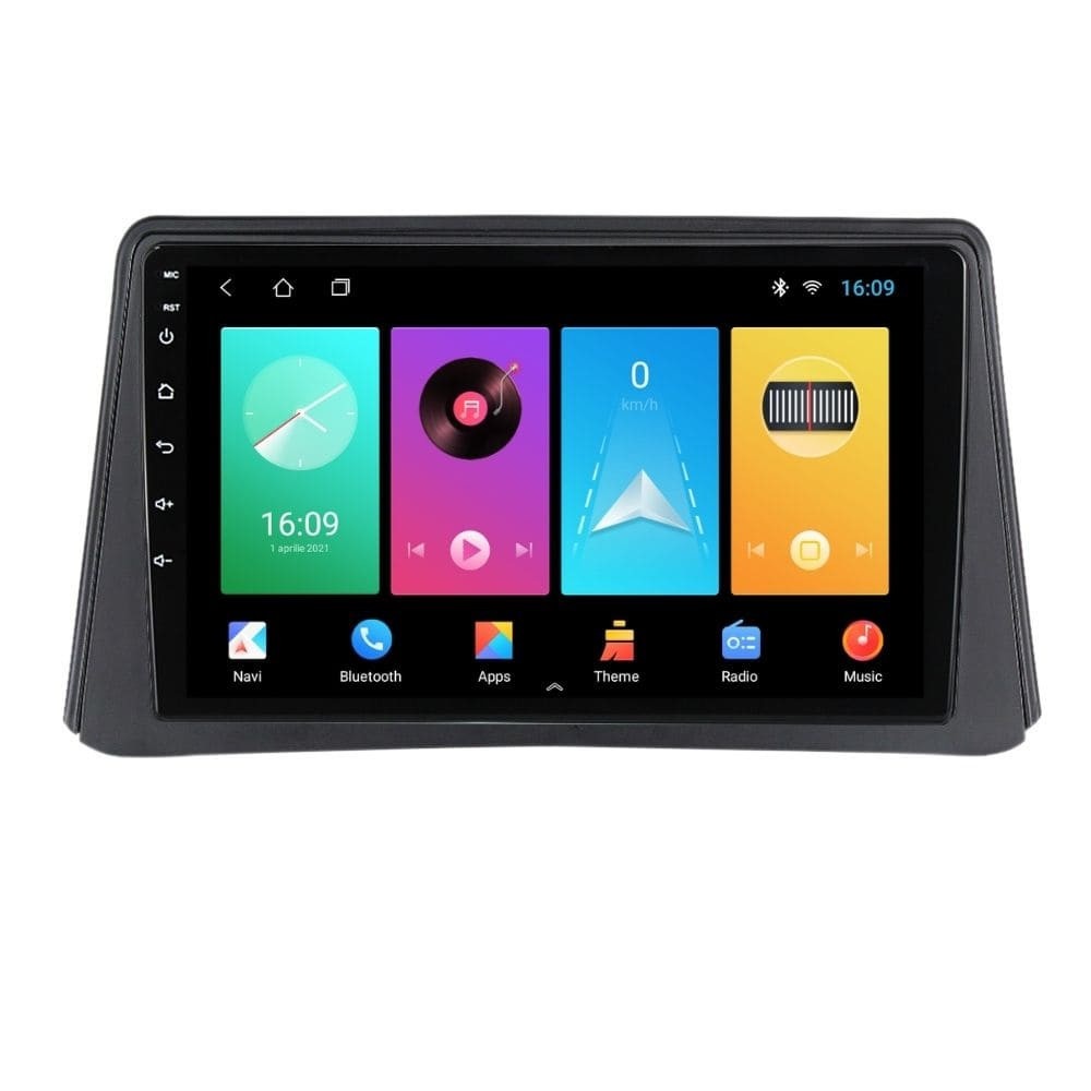 Navigatie dedicata cu Android Opel Mokka A 2012 - 2016, 1GB RAM, Radio GPS Dual Zone, Display HD IPS 9" Touchscreen, Internet Wi-Fi, Bluetooth, MirrorLink, USB
