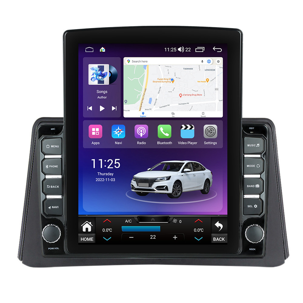 Navigatie dedicata cu Android Opel Mokka A 2012 - 2016, 4GB RAM, Radio GPS Dual Zone, Touchscreen IPS 9.7" HD tip Tesla, Internet Wi-Fi si slot SIM 4G, Bluetooth, MirrorLink, USB