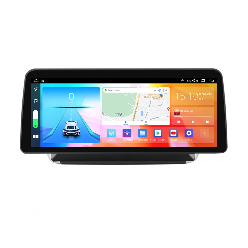 Navigatie dedicata cu Android Peugeot 208 I 2012 - 2019, 4GB RAM, Radio GPS Dual Zone, Display QLED 12.3" Touchscreen, Internet Wi-Fi si slot SIM 4G, Bluetooth, MirrorLink, USB