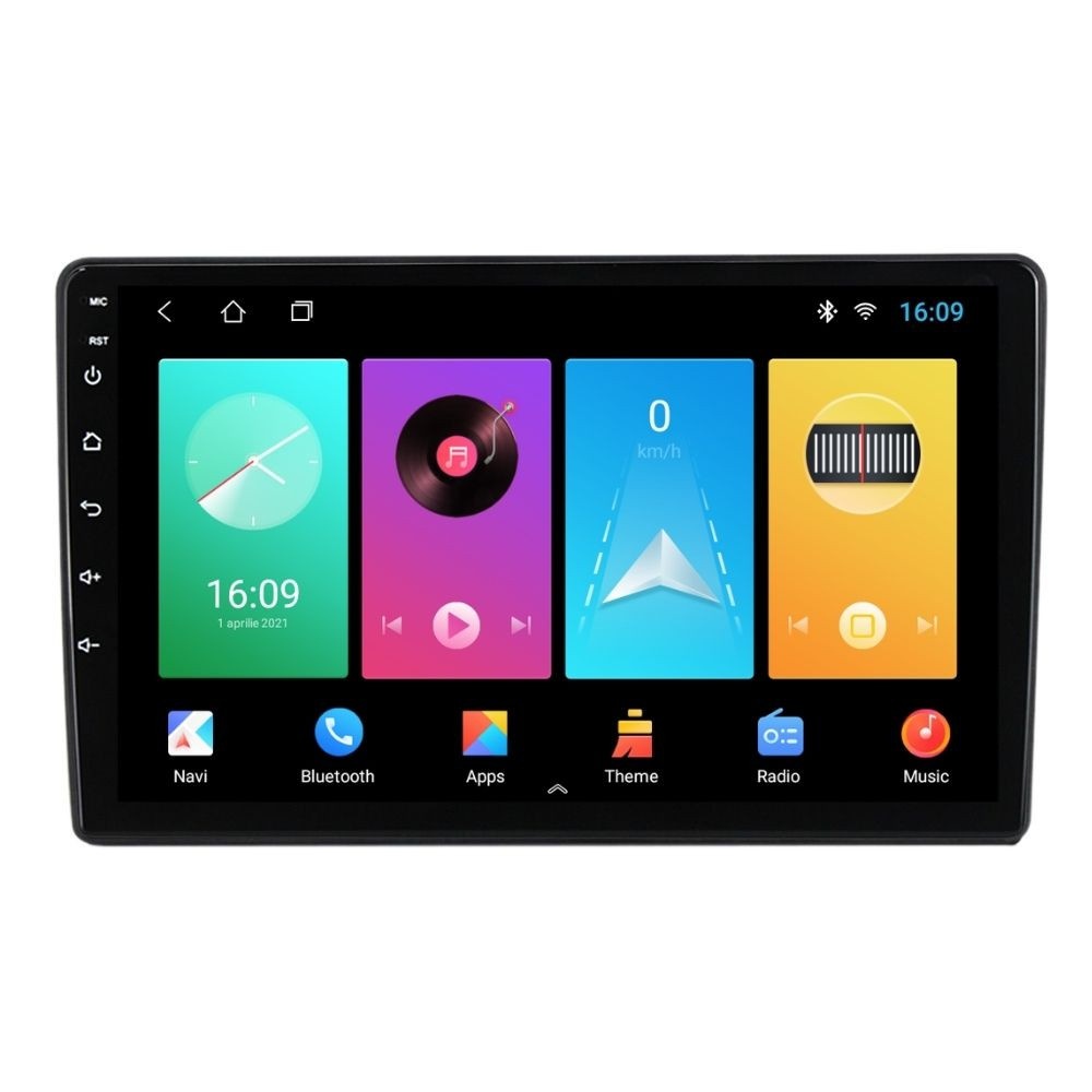 Navigatie dedicata cu Android Seat Alhambra dupa 2010, 2GB RAM, Radio GPS Dual Zone, Display HD IPS 10'' Touchscreen, Internet Wi-Fi, Bluetooth, MirrorLink, USB