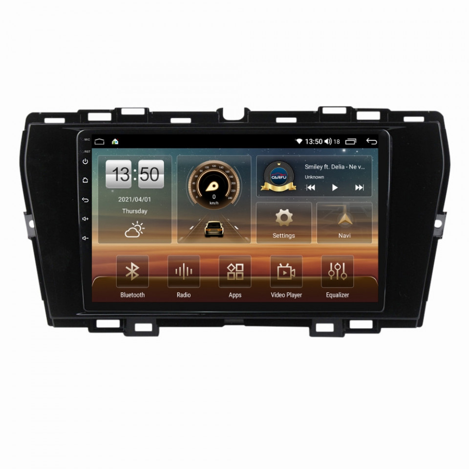Navigatie dedicata cu Android Ssangyong Tivoli dupa 2020, 6GB RAM, Radio GPS Dual Zone, Display HD QLED 9" Touchscreen, Internet Wi-Fi si slot SIM 4G, Bluetooth, MirrorLink, USB