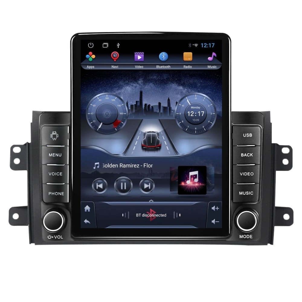 Navigatie dedicata cu Android Suzuki SX4 2006 - 2014, 2GB RAM, Radio GPS Dual Zone, Touchscreen IPS 9.7" HD tip Tesla, Internet Wi-Fi, Bluetooth, MirrorLink, USB