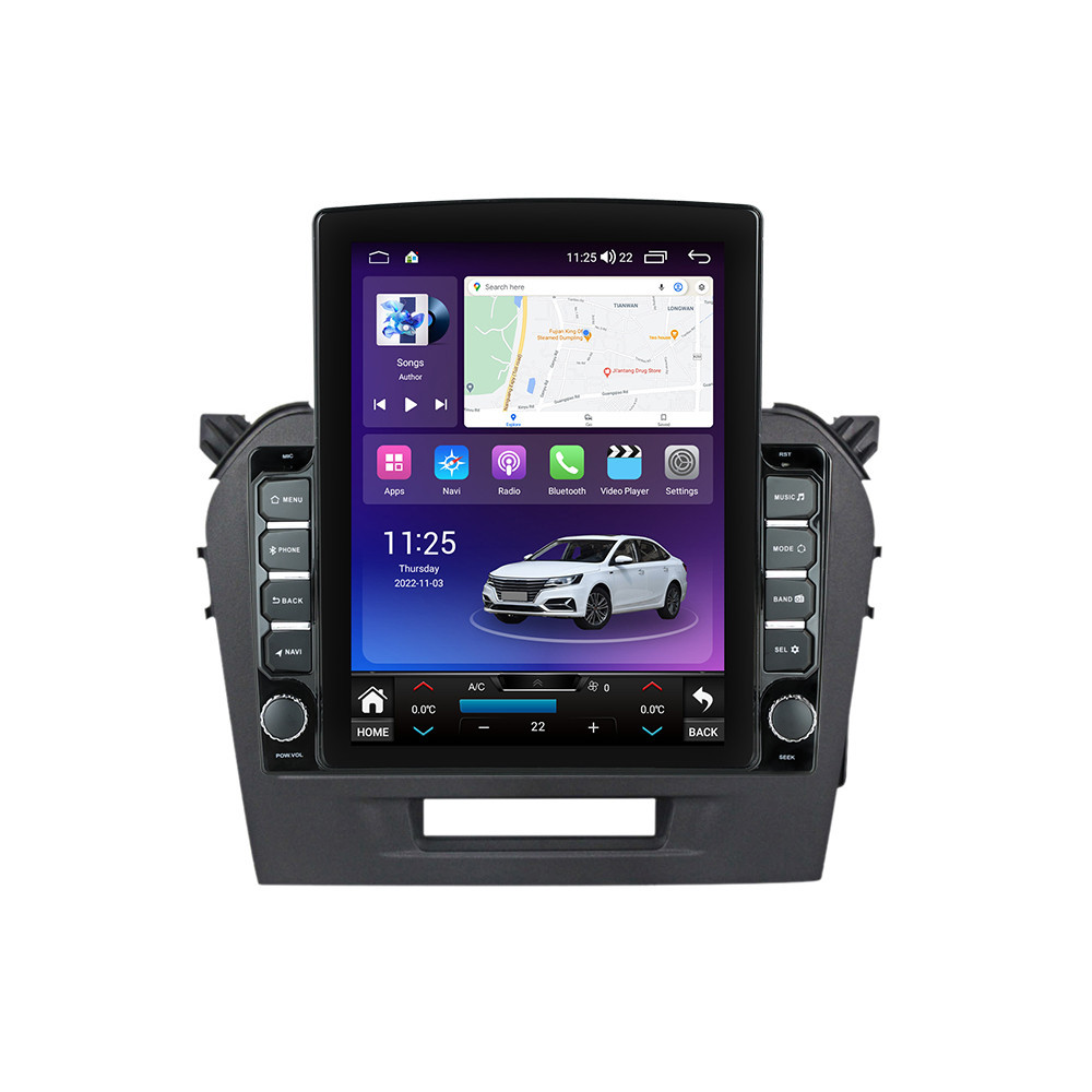 Navigatie dedicata cu Android Suzuki Vitara dupa 2015, 8GB RAM, Radio GPS Dual Zone, Touchscreen IPS 9.7" HD tip Tesla, Internet Wi-Fi si slot SIM 4G, Bluetooth, MirrorLink, USB