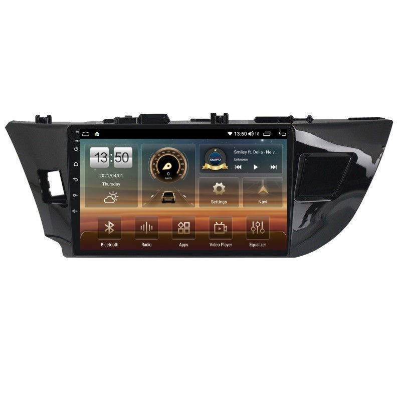 Navigatie dedicata cu Android Toyota Corolla 2013 - 2017, 6GB RAM, Radio GPS Dual Zone, Display HD QLED 10" Touchscreen, Internet Wi-Fi si slot SIM 4G, Bluetooth, MirrorLink, USB