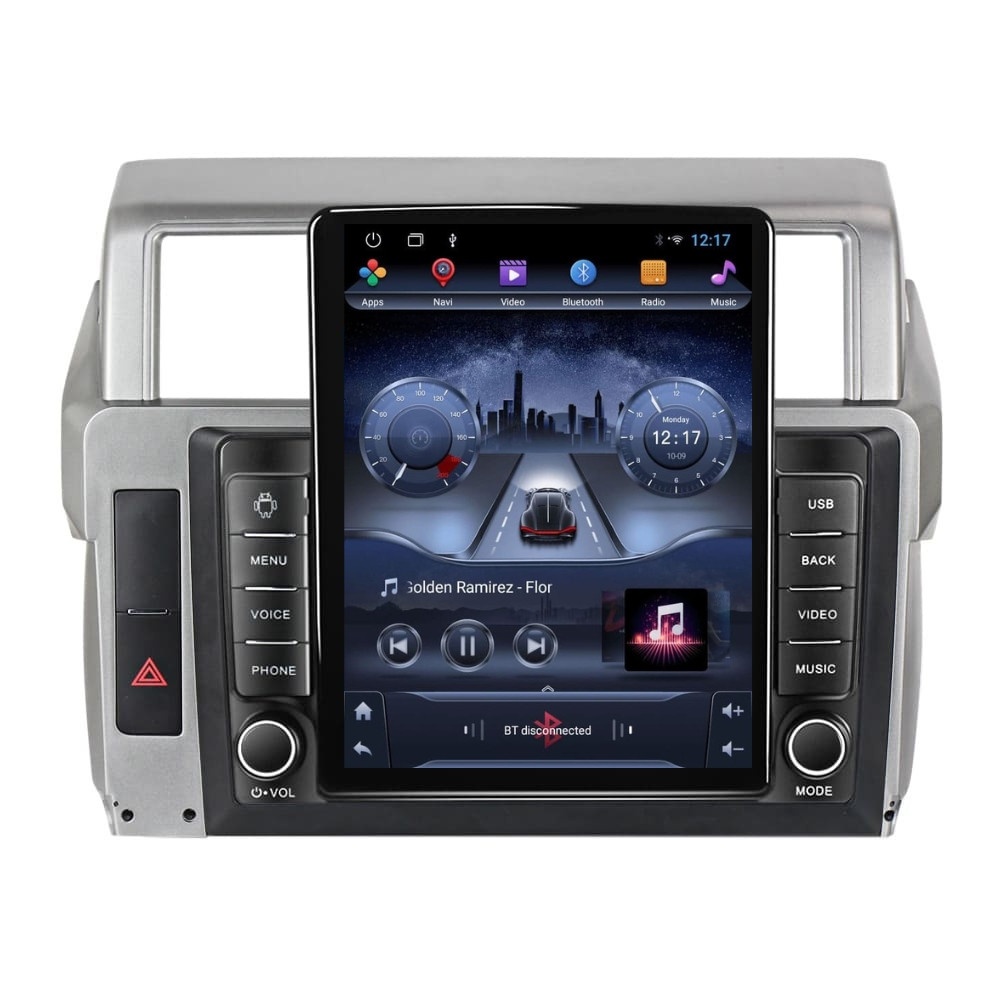 Navigatie dedicata cu Android Toyota Land Cruiser Prado J150 2013 - 2017, 2GB RAM, Radio GPS Dual Zone, Touchscreen IPS 9.7" HD tip Tesla, Internet Wi-Fi, Bluetooth, MirrorLink, USB