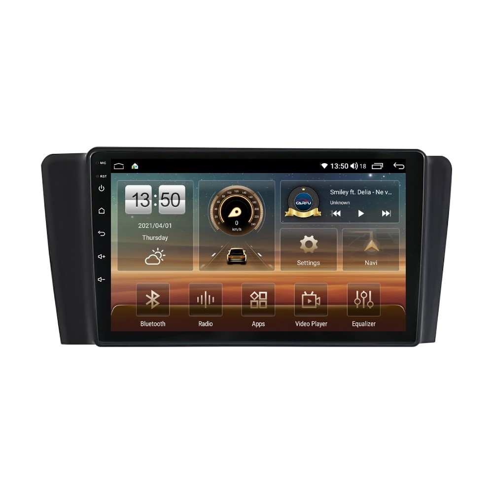 Navigatie dedicata cu Android Volvo S60 I 2000 - 2004, 8GB RAM, Radio GPS Dual Zone, Display HD QLED 9" Touchscreen, Internet Wi-Fi si slot SIM 4G, Bluetooth, MirrorLink, USB
