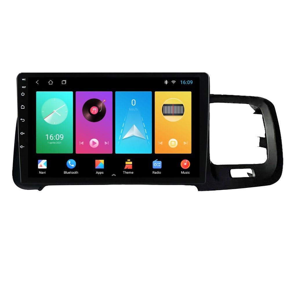 Navigatie dedicata cu Android Volvo S60 II / V60 I 2014 - 2018, 2GB RAM, Radio GPS Dual Zone, Display HD IPS 9" Touchscreen, Internet Wi-Fi, Bluetooth, MirrorLink, USB
