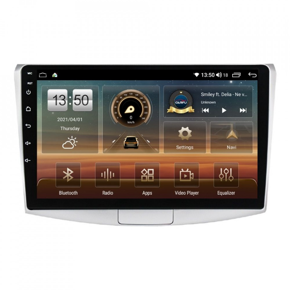 Navigatie dedicata cu Android VW Passat B6 / B7 2005 - 2015, 6GB RAM, Radio GPS Dual Zone, Display HD QLED 10" Touchscreen, Internet Wi-Fi si slot SIM 4G, Bluetooth, MirrorLink, USB