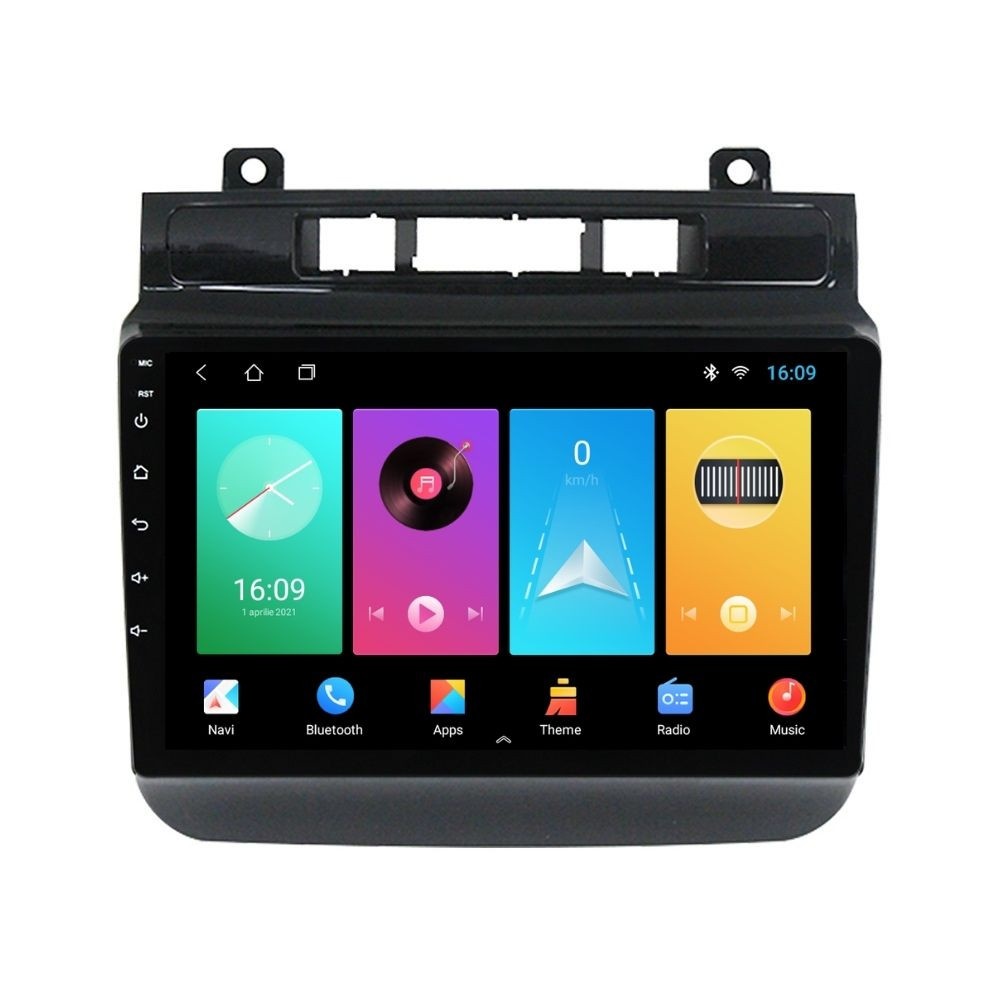 Navigatie dedicata cu Android VW Touareg 7P 2010 - 2018, 1GB RAM, Radio GPS Dual Zone, Display HD IPS 9" Touchscreen, Internet Wi-Fi, Bluetooth, MirrorLink, USB