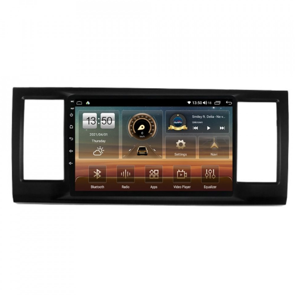 Navigatie dedicata cu Android VW Transporter / Caravelle / Multivan T6 2015 - 2020, 8GB RAM, Radio GPS Dual Zone, Display HD QLED 9" Touchscreen, Internet Wi-Fi si slot SIM 4G, Bluetooth, MirrorLink, USB