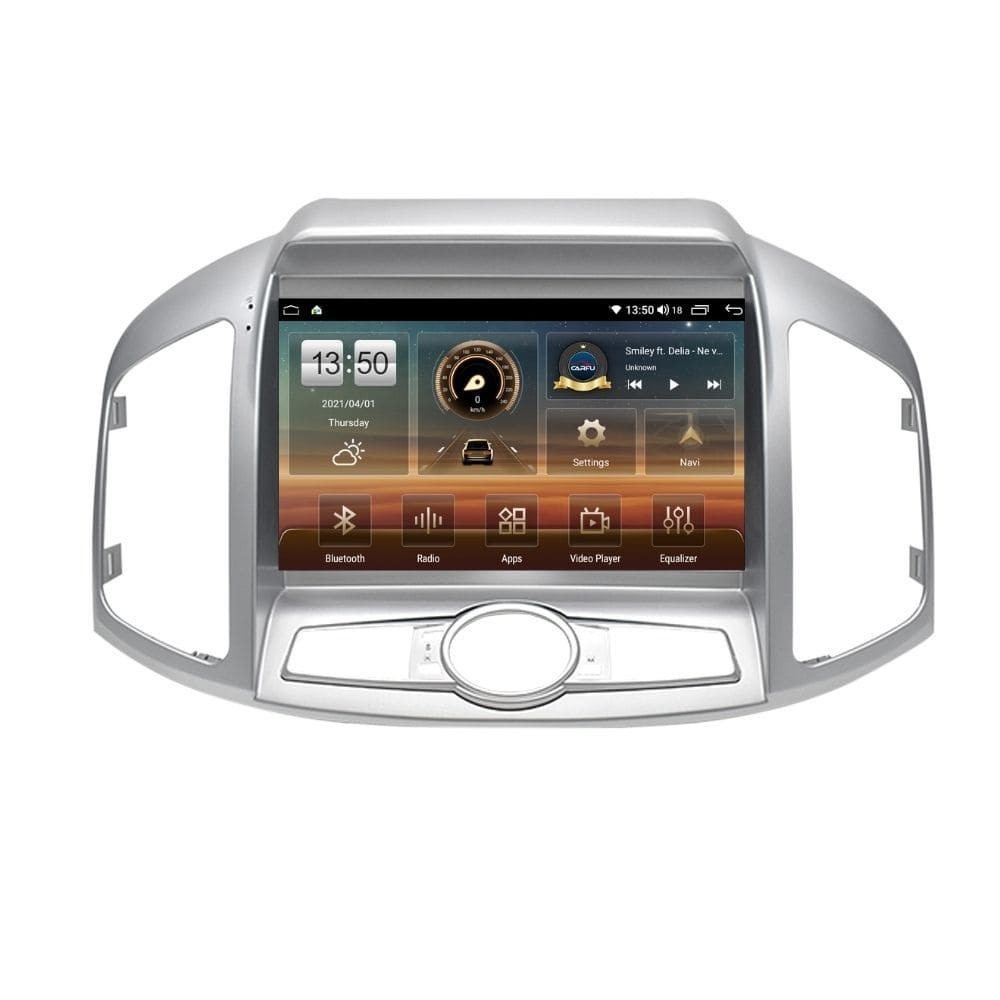 Navigatie dedicata cu Android Chevrolet Captiva 2011 - 2016, 4GB RAM, Radio GPS Dual Zone, Display HD QLED 9" Touchscreen, Internet Wi-Fi si slot SIM 4G, Bluetooth, MirrorLink, USB