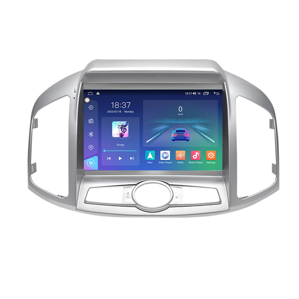 Navigatie dedicata cu Android Chevrolet Captiva 2011 - 2016, 8GB RAM, Radio GPS Dual Zone, Display 2K QLED 9.5" Touchscreen, Internet Wi-Fi si slot SIM 4G, Bluetooth, MirrorLink, USB