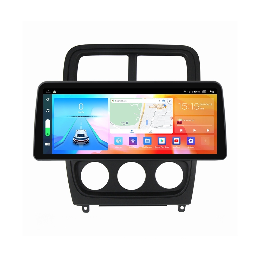 Navigatie dedicata cu Android Dodge Caliber 2010 - 2012, 8GB RAM, Radio GPS Dual Zone, Display QLED 12.3" Touchscreen, Internet Wi-Fi si slot SIM 4G, Bluetooth, MirrorLink, USB