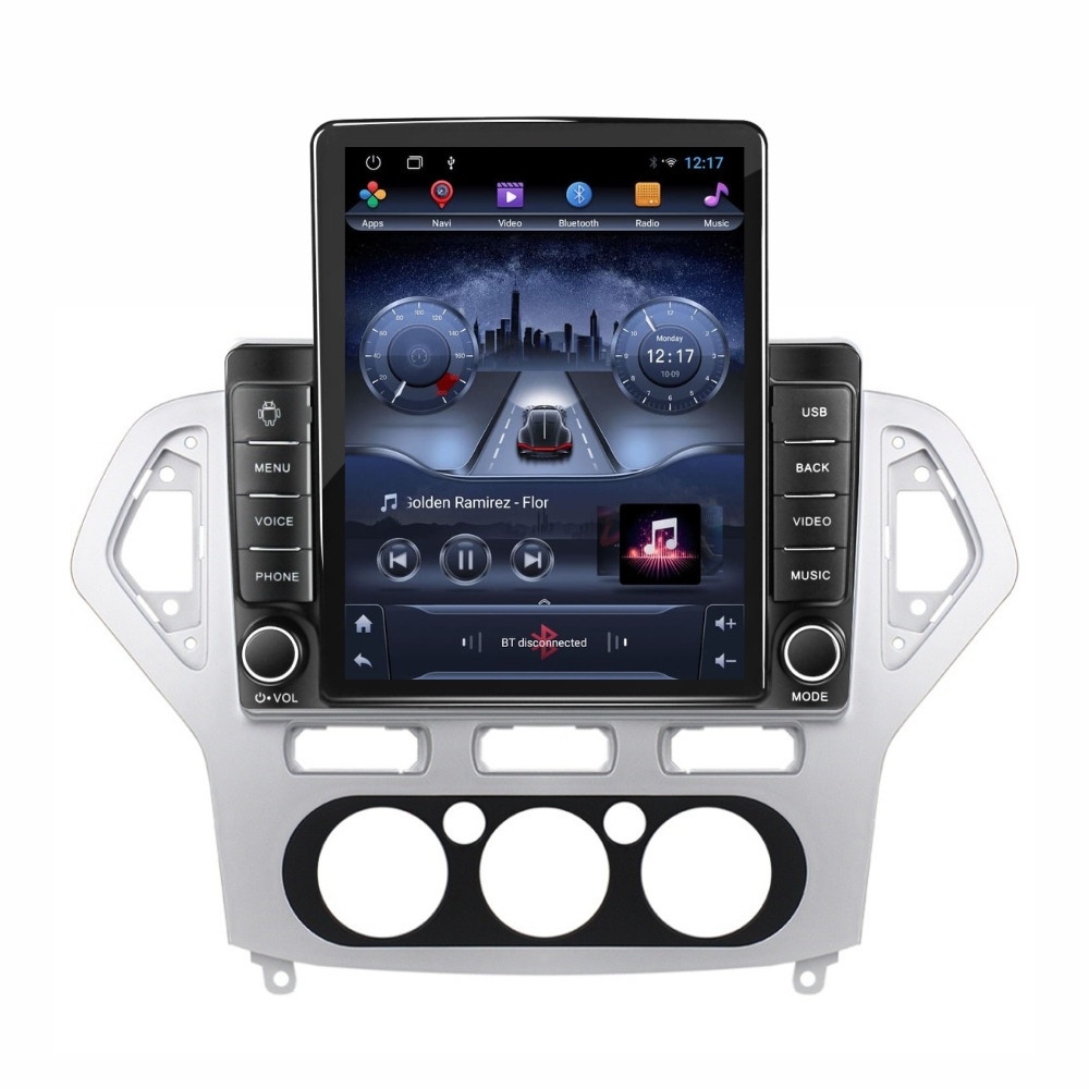 Navigatie dedicata cu Android Ford Mondeo IV 2007 - 2011, clima manuala, 2GB RAM, Radio GPS Dual Zone, Touchscreen IPS 9.7" HD tip Tesla, Internet Wi-Fi, Bluetooth, MirrorLink, USB