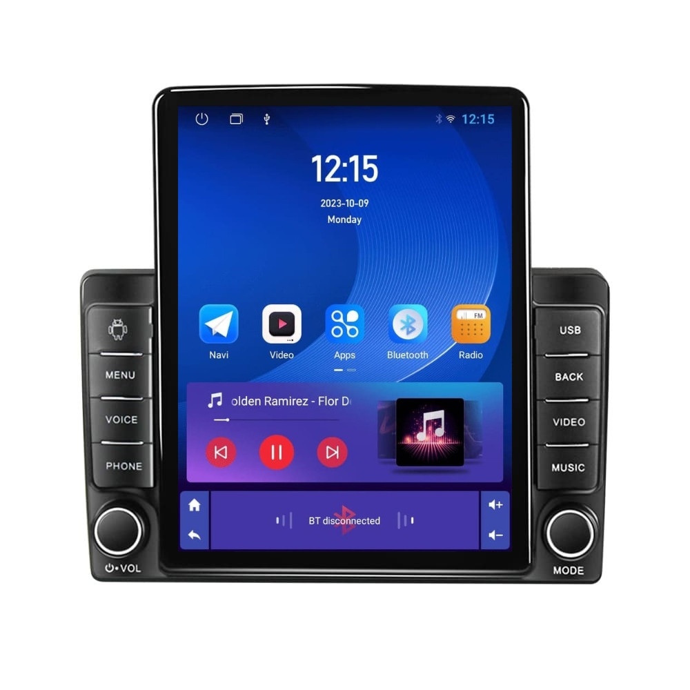 Navigatie dedicata cu Android Hyundai i40 2012 - 2020, 1GB RAM, Radio GPS Dual Zone, Touchscreen IPS 9.7" HD tip Tesla, Internet Wi-Fi, Bluetooth, MirrorLink, USB