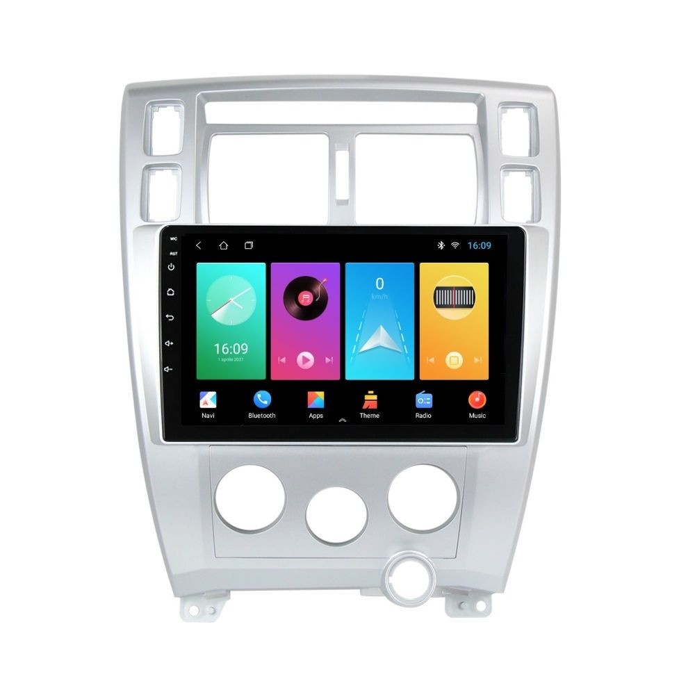 Navigatie dedicata cu Android Hyundai Tucson 2004 - 2011, 1GB RAM, Radio GPS Dual Zone, Display HD IPS 10" Touchscreen, Internet Wi-Fi, Bluetooth, MirrorLink, USB