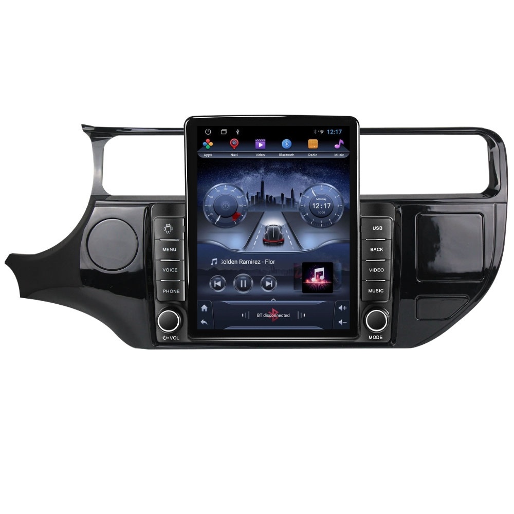 Navigatie dedicata cu Android Kia Rio III 2014 - 2017, 2GB RAM, Radio GPS Dual Zone, Touchscreen IPS 9.7" HD tip Tesla, Internet Wi-Fi, Bluetooth, MirrorLink, USB