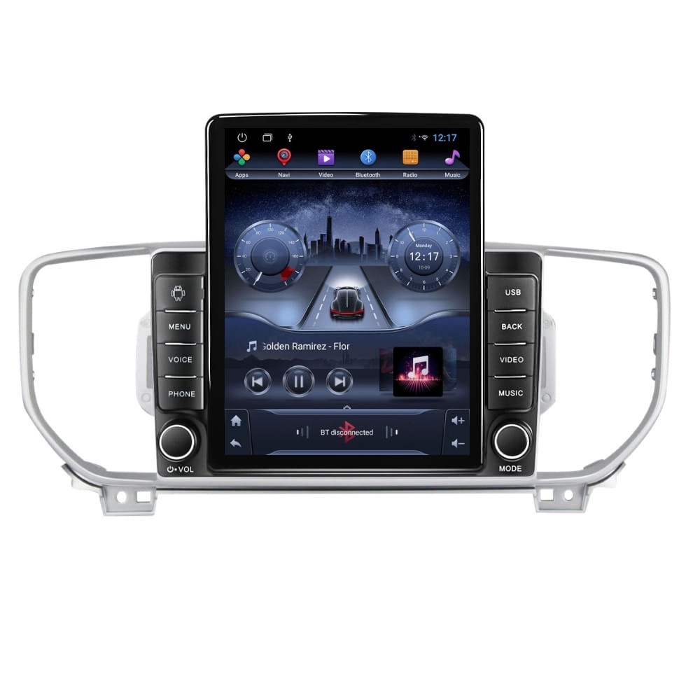 Navigatie dedicata cu Android Kia Sportage 2018 - 2021, 2GB RAM, Radio GPS Dual Zone, Touchscreen IPS 9.7" HD tip Tesla, Internet Wi-Fi, Bluetooth, MirrorLink, USB